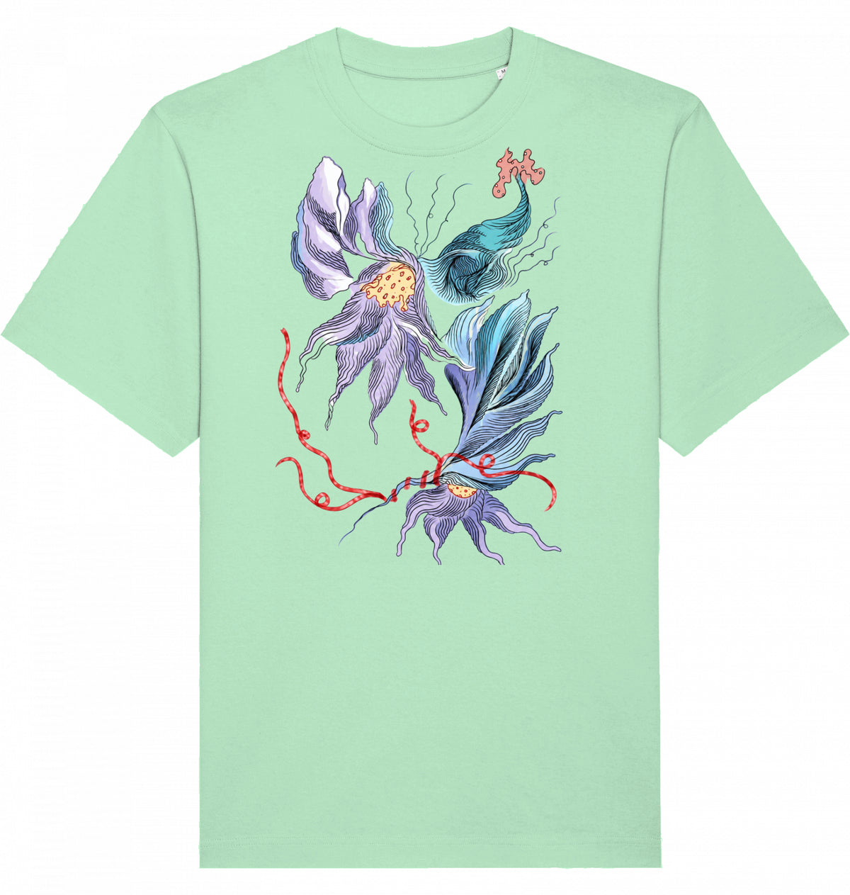 Floral 4 Heavyweight Unisex-T-Shirt | J'LŶA