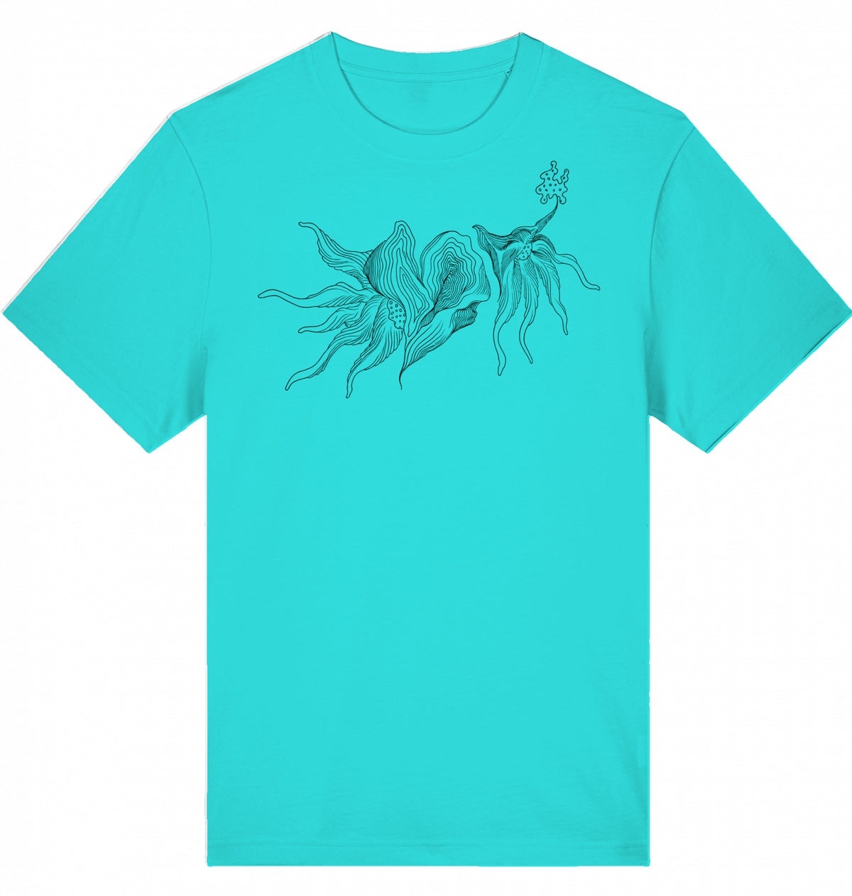 Hearts Outlines | Relaxed Unisex T-Shirt