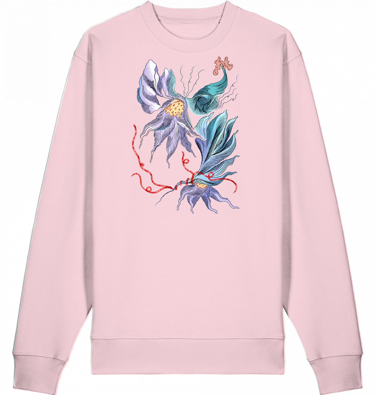 Floral 4 Unisex-T-Shirt aus Bio-Baumwolle | J'LŶA