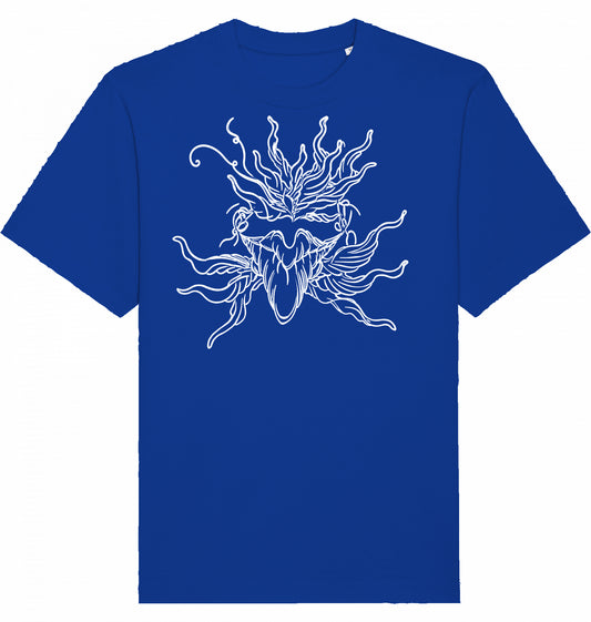 Lip Floral Outlines Heavyweight Unisex T-Shirt | J’LŶA