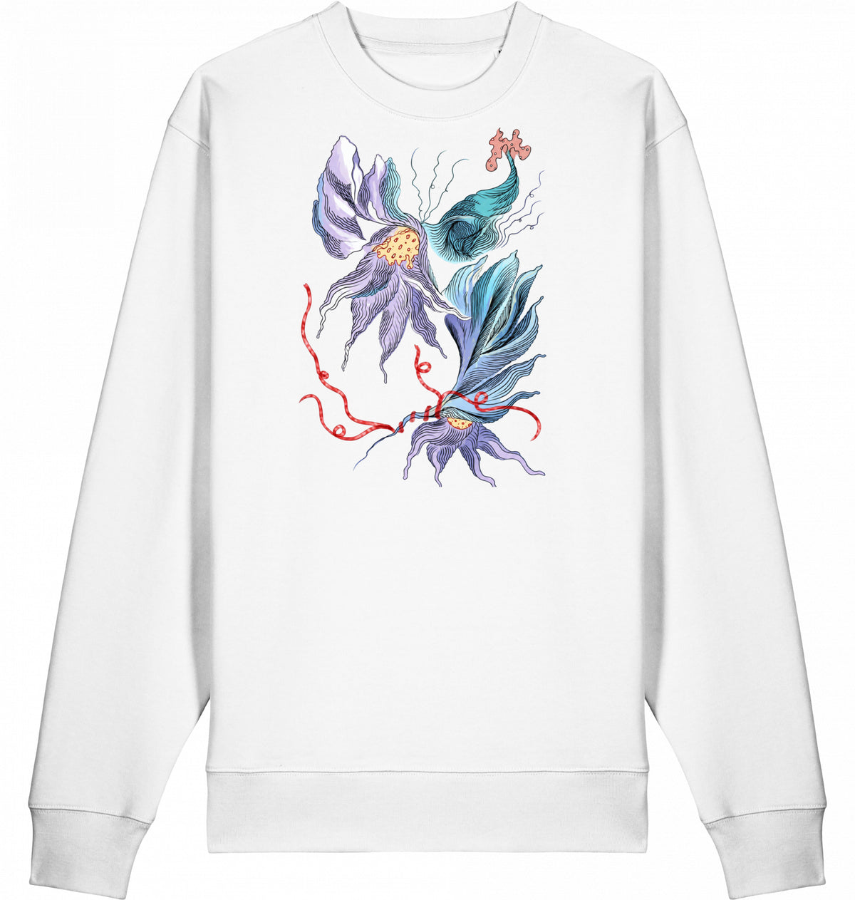 Floral 4 Unisex-T-Shirt aus Bio-Baumwolle | J'LŶA