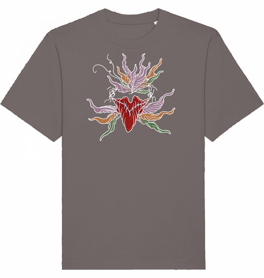 Lip Floral Heavyweight Unisex T-Shirt | J’LŶA