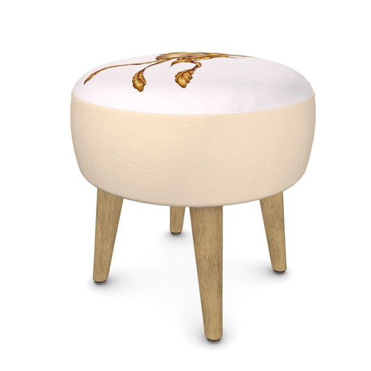 Beistellhocker in runder, quadratischer und sechseckiger Form aus luxuriösem ChiChi Velour Stoff