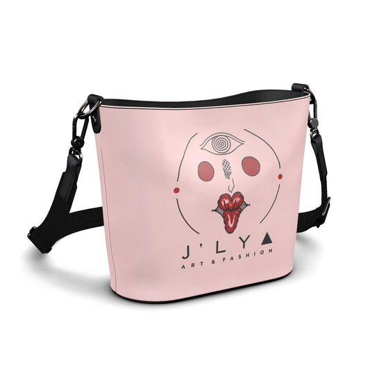 Bucket Tote aus Leder