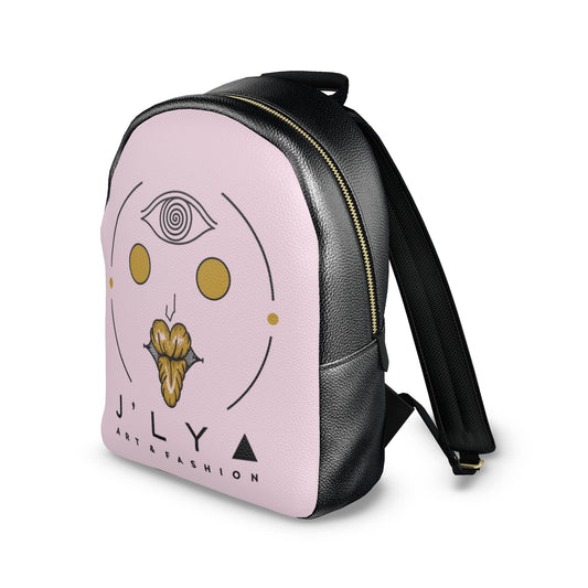 Designer Leder-Rucksack J'LŶA Signature Face | J'LŶA Art & Fashion