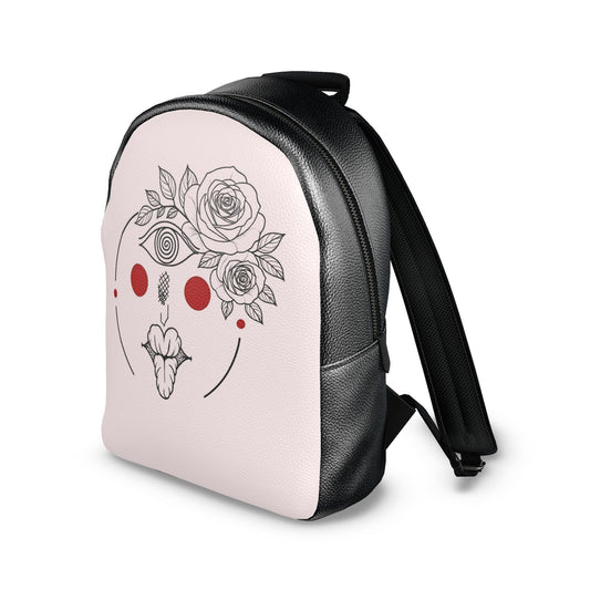 Designer Leder-Rucksack Rose Tattoo Muse | J'LŶA Art & Fashion