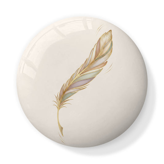 Feather Drift – Teller aus Knochenporzellan | J'LŶA Luxury Home