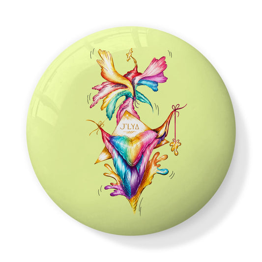Prism Burst – Teller aus Knochenporzellan | J'LŶA Luxury Home