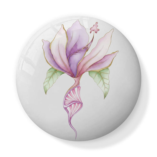 Mystic Bloom – Teller aus Knochenporzellan | J'LŶA Luxury Home
