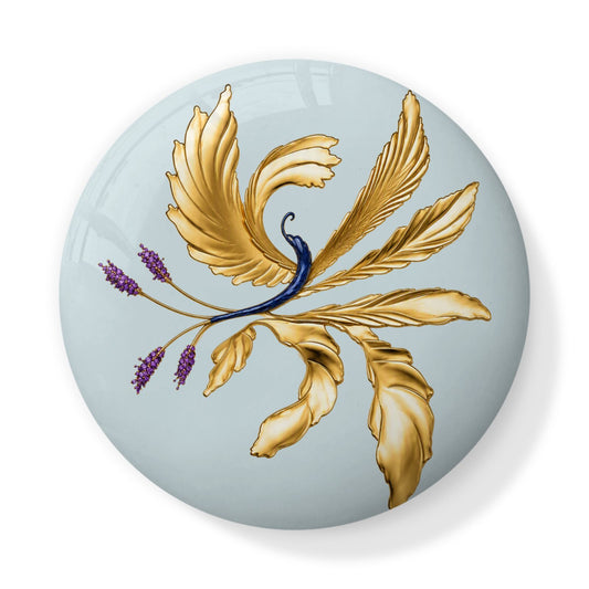 Golden Floral– Schmucktopf aus Knochenporzellan | J'LŶA Luxury Home