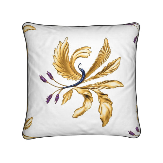 Gold Plume Cushion | J'LŶA