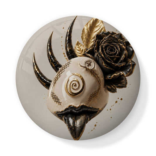 Gothic Glam – Schmucktopf aus Knochenporzellan | J'LŶA Luxury Home