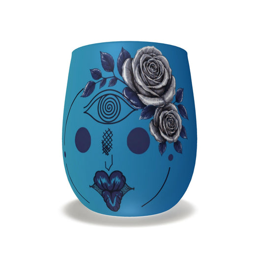 Designer Wasserglas aus Mattes Milchglas| J'LŶA