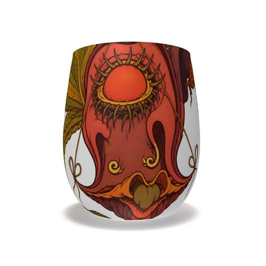 Designer Wasserglas aus Milchglas | J'LŶA