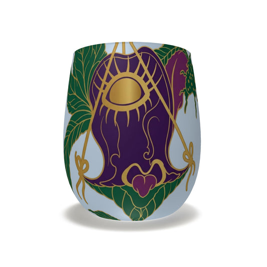 Designer Wasserglas aus Milchglas | J'LŶA