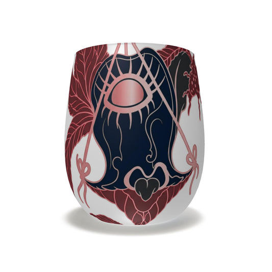 Designer Wasserglas aus Milchglas | J'LŶA