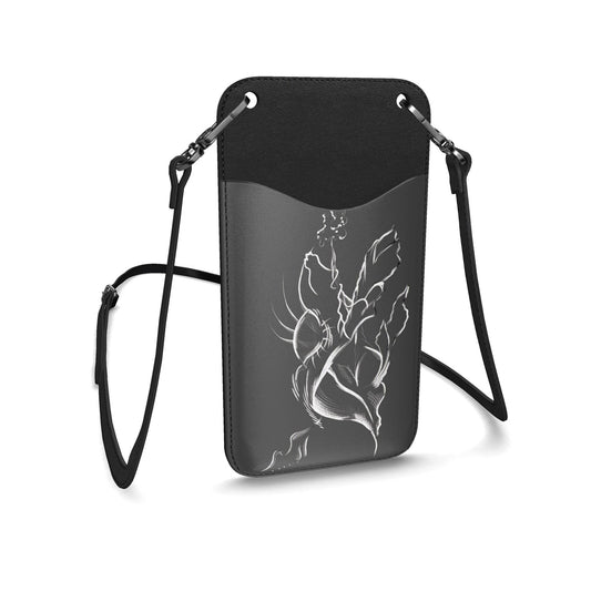 Silver Heart Phone Bag | J'LŶA