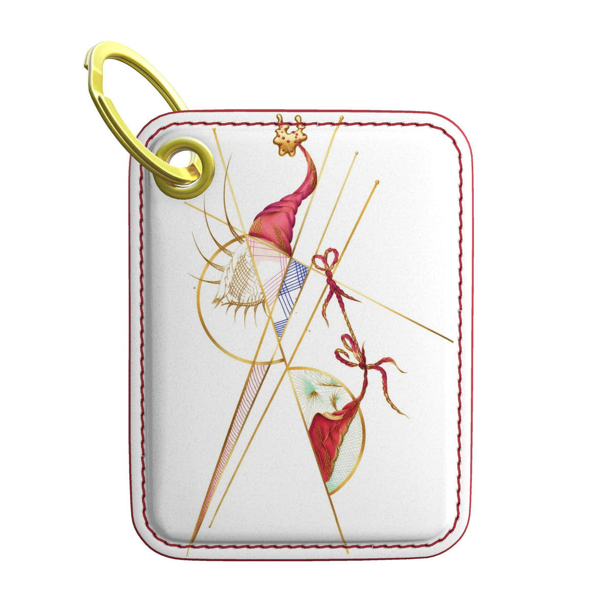 🎁 Leder Schlüsselanhänger aus Nappaleder (100% off)
