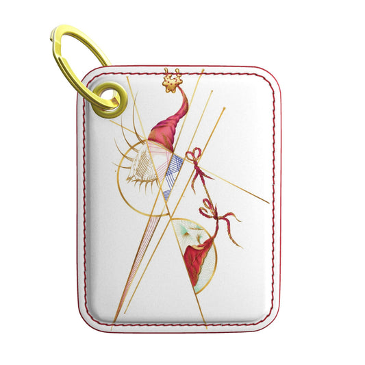 🎁 Leder Schlüsselanhänger aus Nappaleder (100% off)