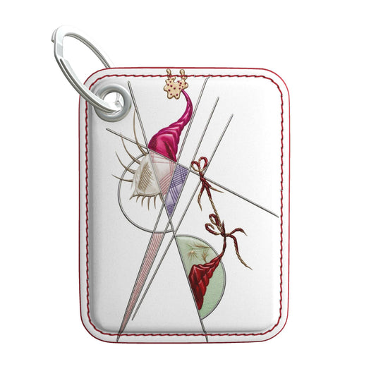 🎁 Leder Schlüsselanhänger aus Nappaleder (100% off)