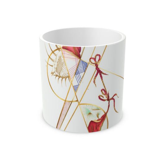 Designer Blumentopf aus Terrakotta | J'LŶA