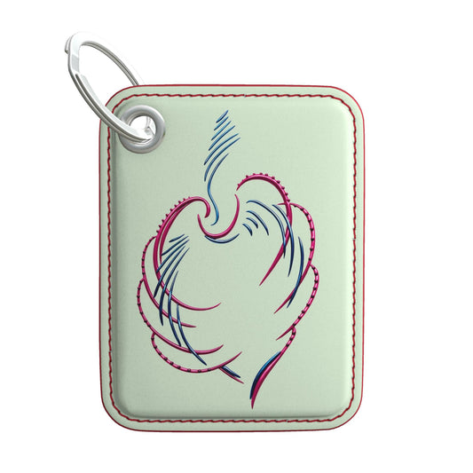 🎁 Leder Schlüsselanhänger aus Nappaleder (100% off)