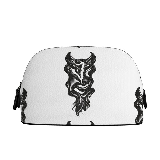 Nappaleder Kosmetiktasche mit Druck
