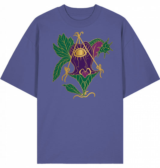 All Seeing / Floral | Unisex Oversized T-Shirt