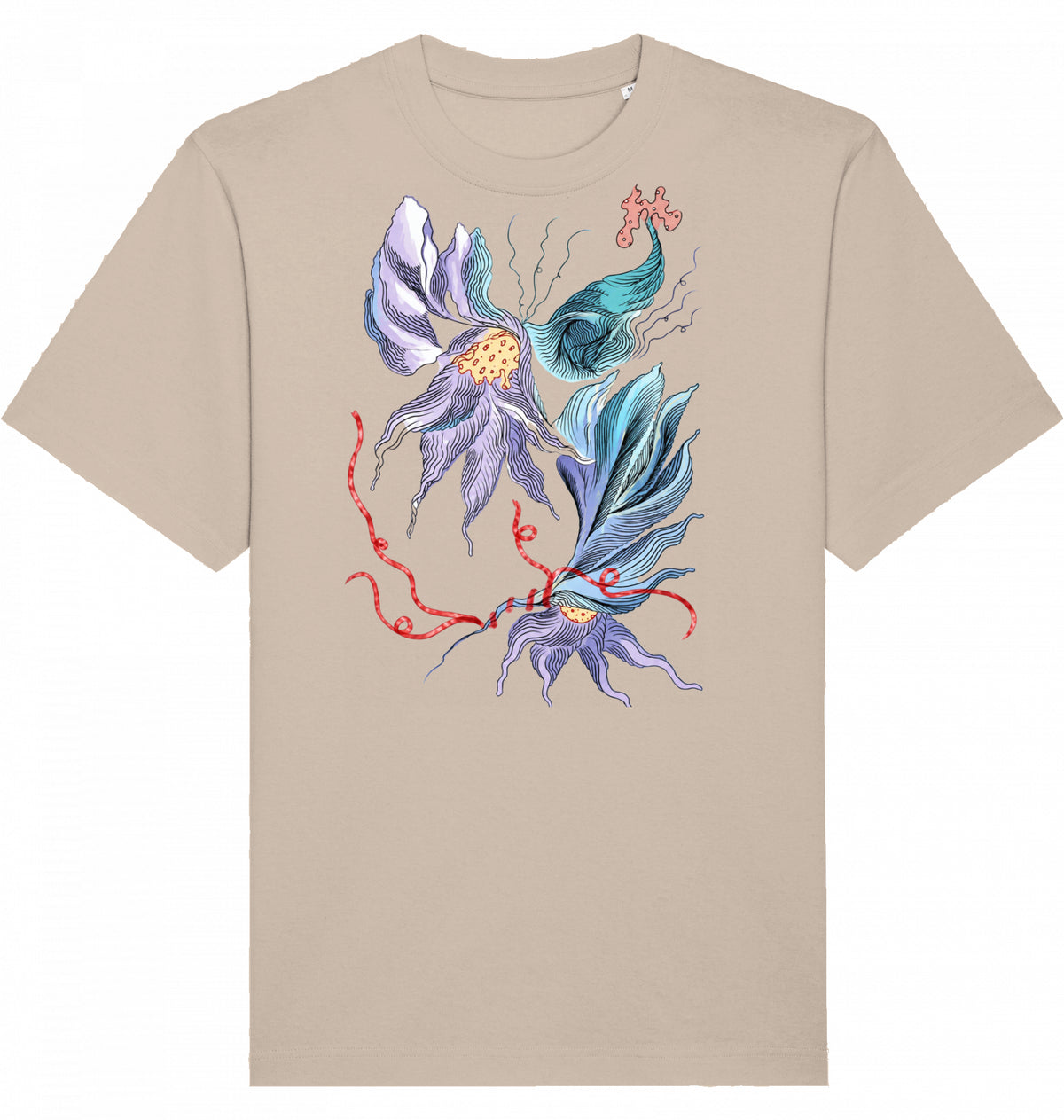 Floral 4 Heavyweight Unisex-T-Shirt | J'LŶA