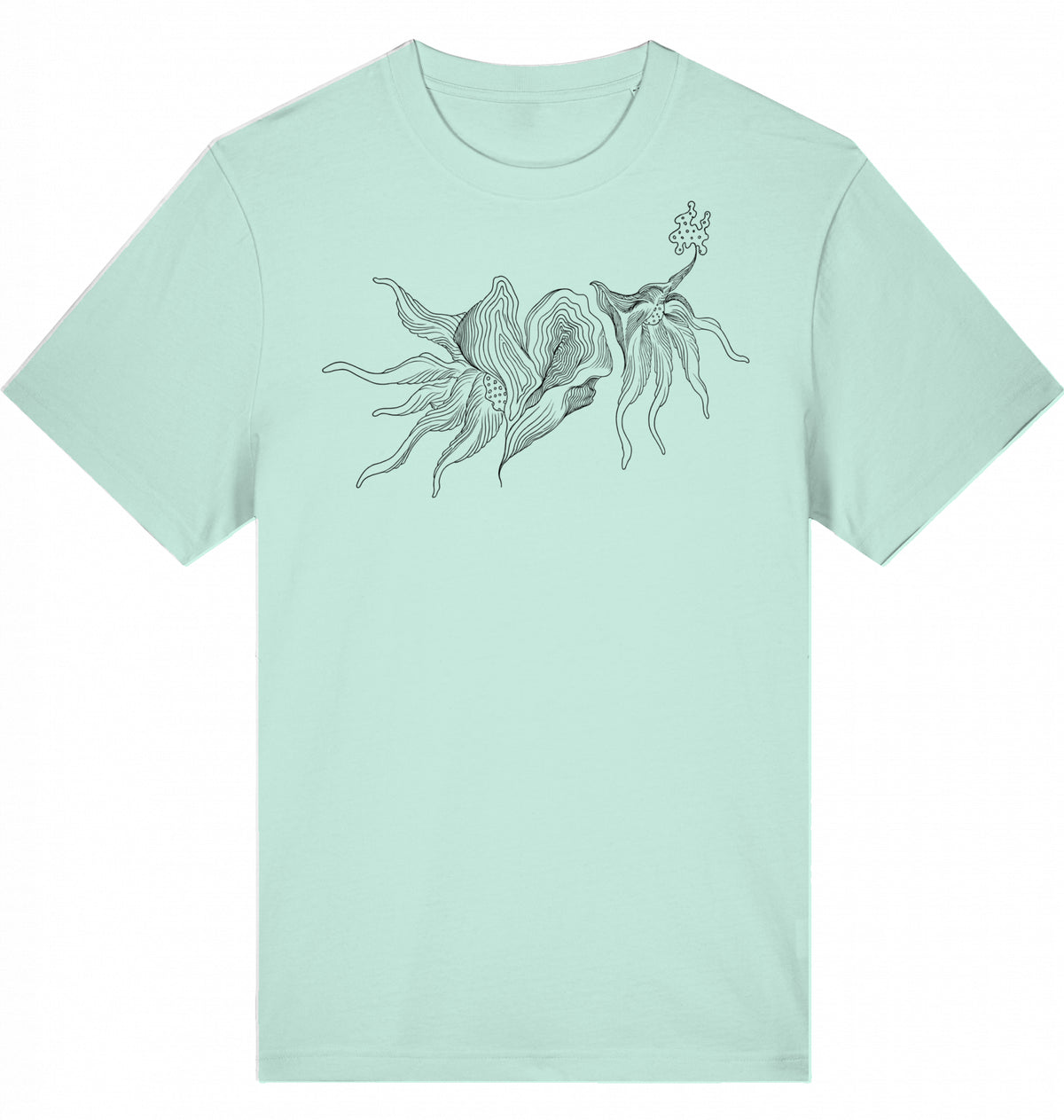 Hearts Outlines | Relaxed Unisex T-Shirt