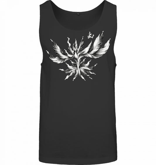 Angel Floral Longline-Shirt mit weitem Rundhalsausschnitt | J'LŶA