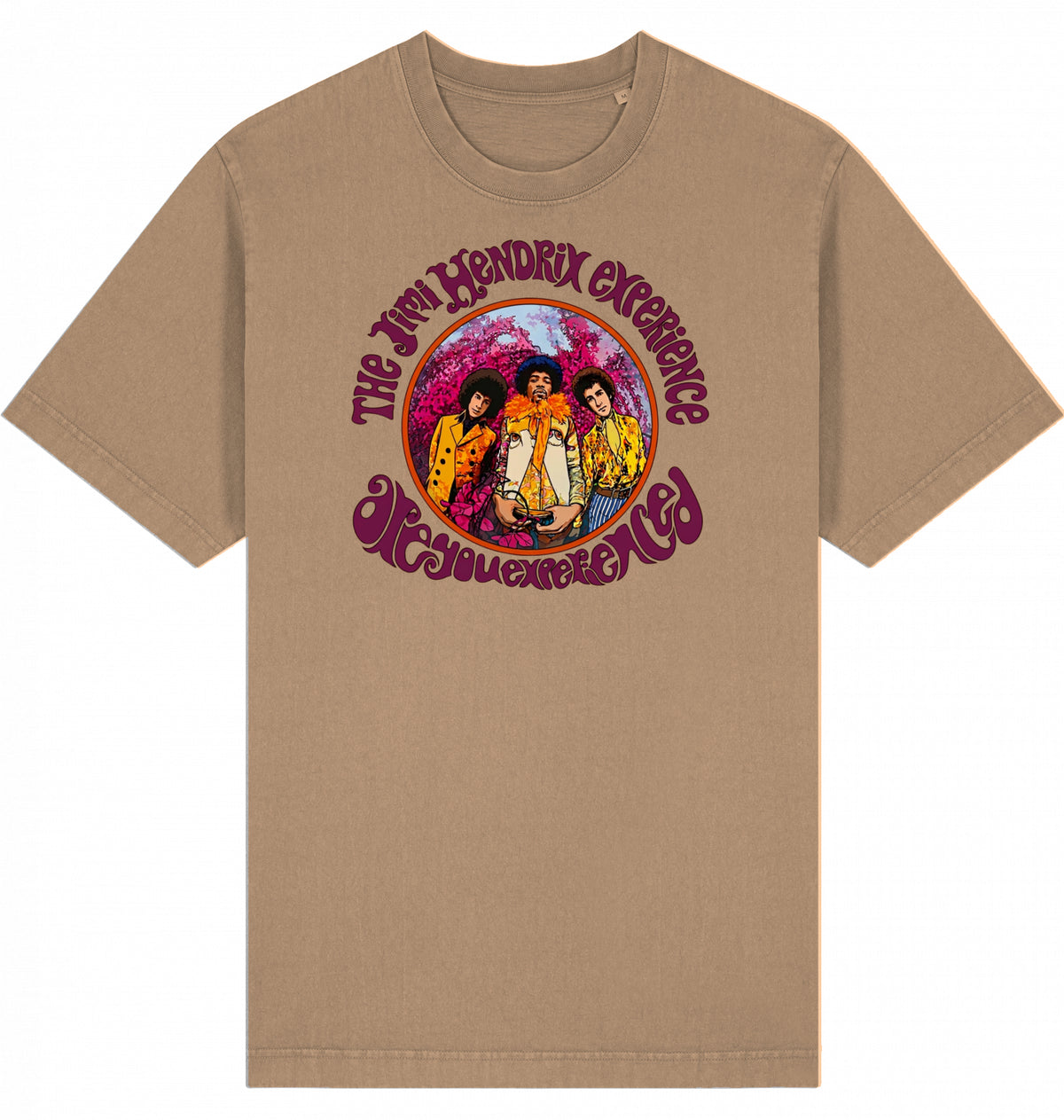 Jimi Hendrix Are You Experienced Garment-Dyed T-Shirt | J’LŶA