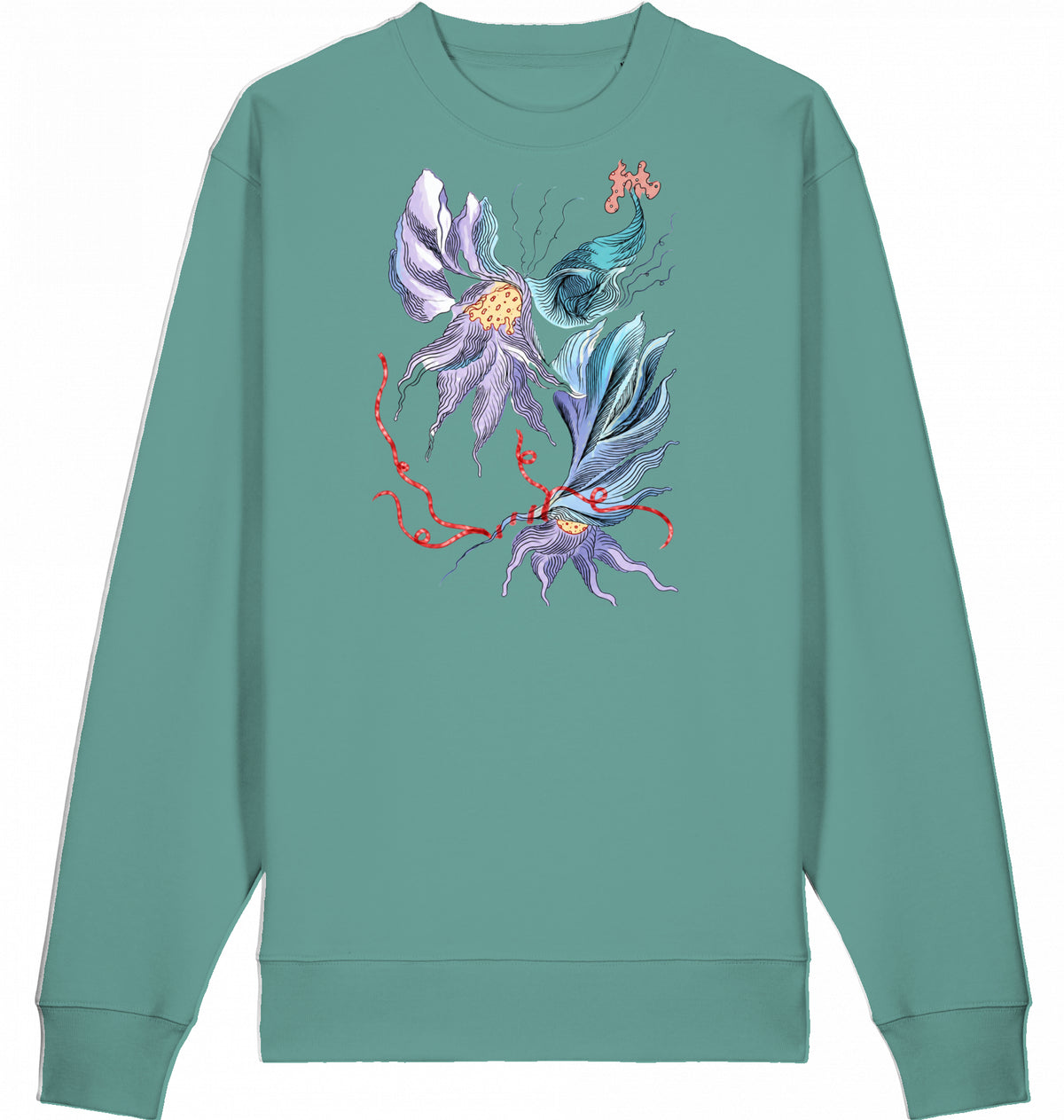 Floral 4 Unisex-T-Shirt aus Bio-Baumwolle | J'LŶA