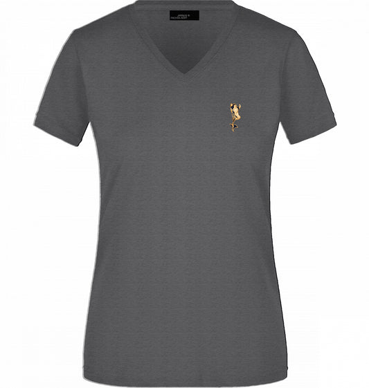 SeaGod V-Neck T-Shirt – J’LŶA