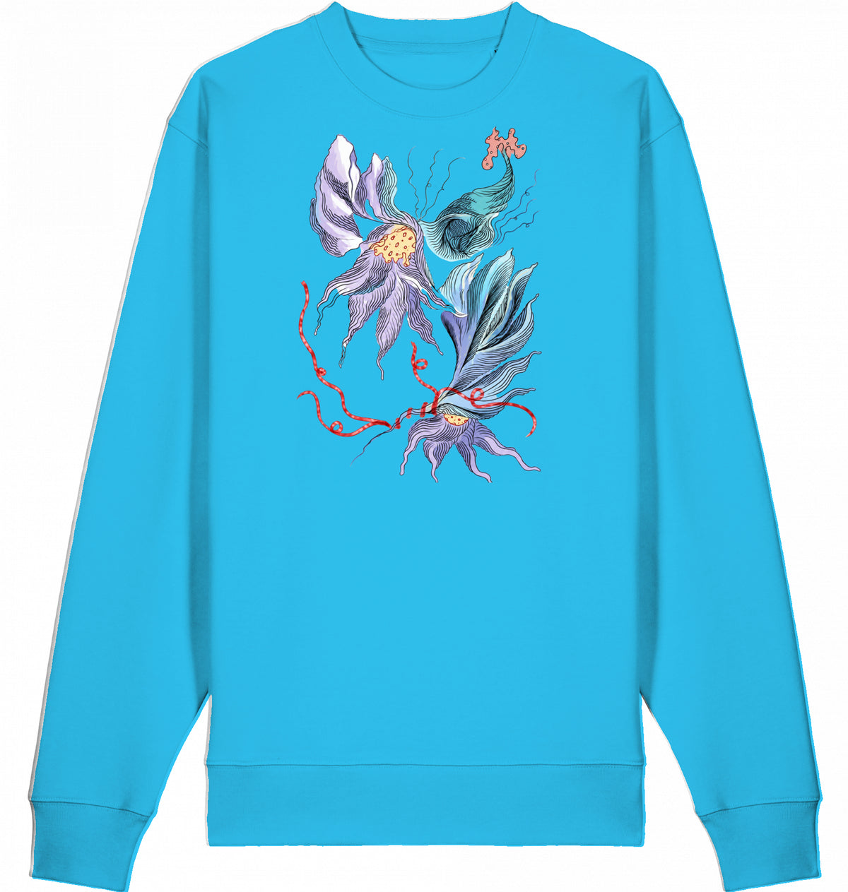 Floral 4 Unisex-T-Shirt aus Bio-Baumwolle | J'LŶA