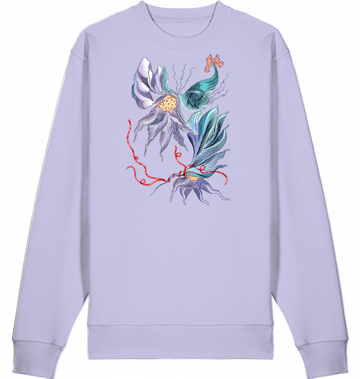 Floral 4 Unisex-T-Shirt aus Bio-Baumwolle | J'LŶA