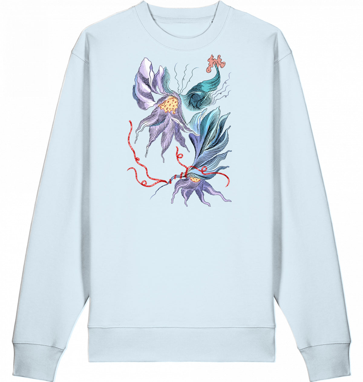 Floral 4 Unisex-T-Shirt aus Bio-Baumwolle | J'LŶA