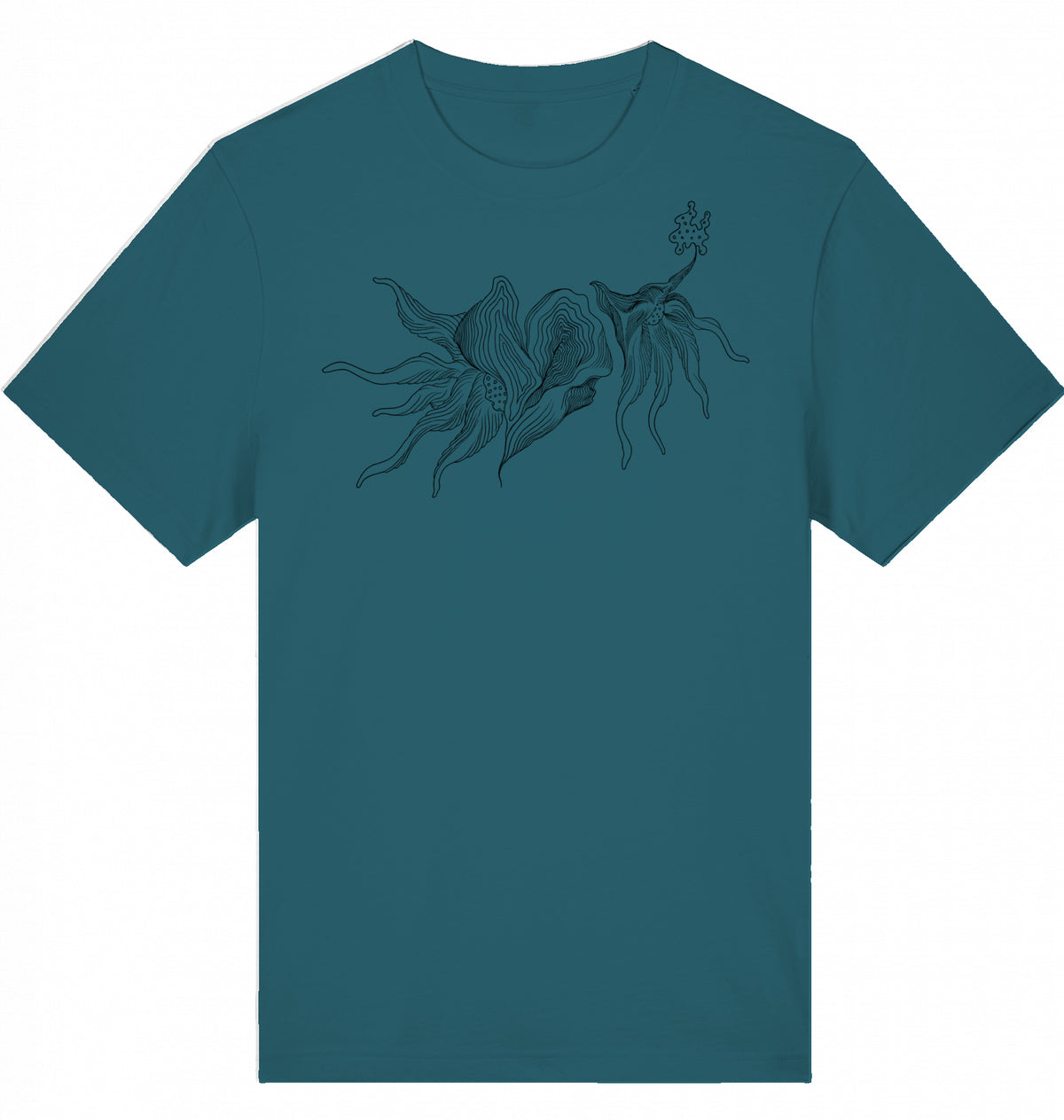 Hearts Outlines | Relaxed Unisex T-Shirt