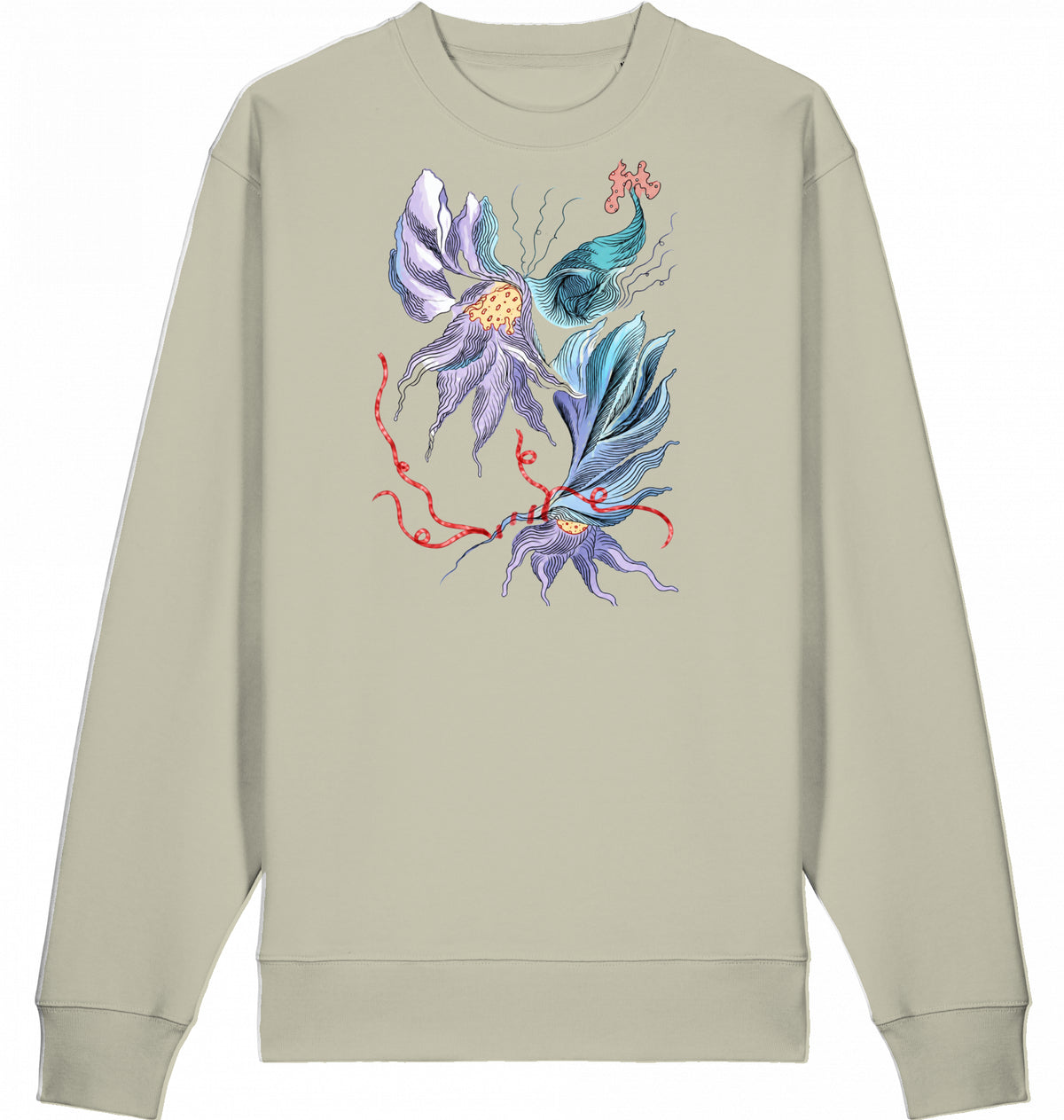 Floral 4 Unisex-T-Shirt aus Bio-Baumwolle | J'LŶA