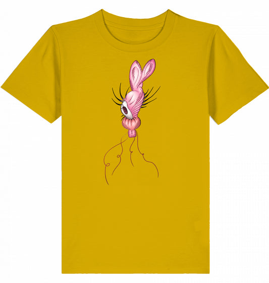 Crazy BUNNY Kinder-T-Shirt aus Bio-Baumwolle | J’LŶA