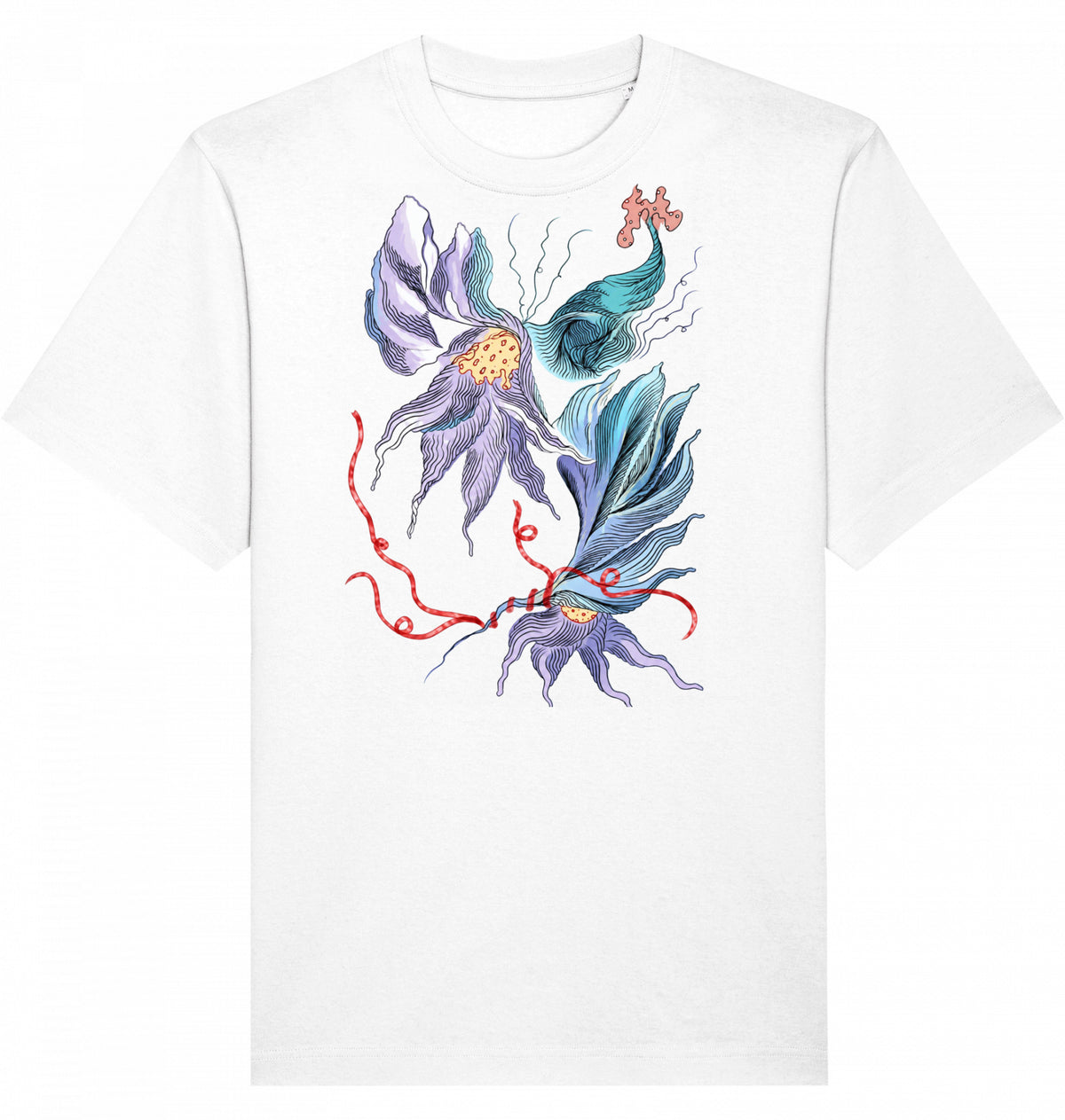 Floral 4 Heavyweight Unisex-T-Shirt | J'LŶA