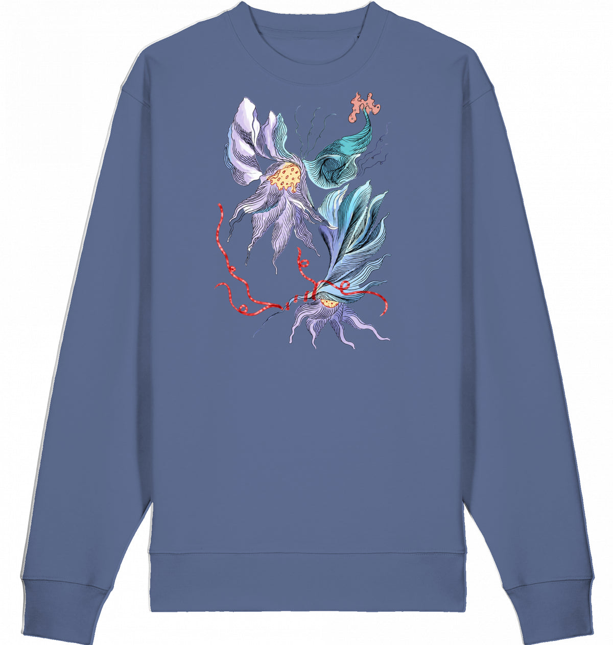 Floral 4 Unisex-T-Shirt aus Bio-Baumwolle | J'LŶA