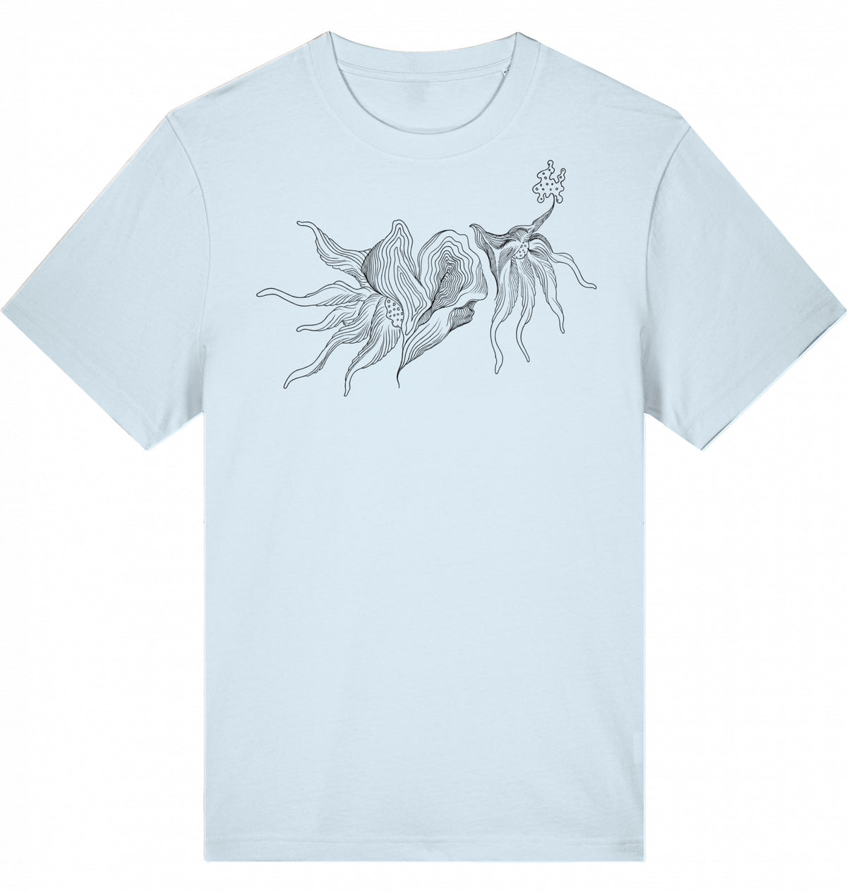 Hearts Outlines | Relaxed Unisex T-Shirt