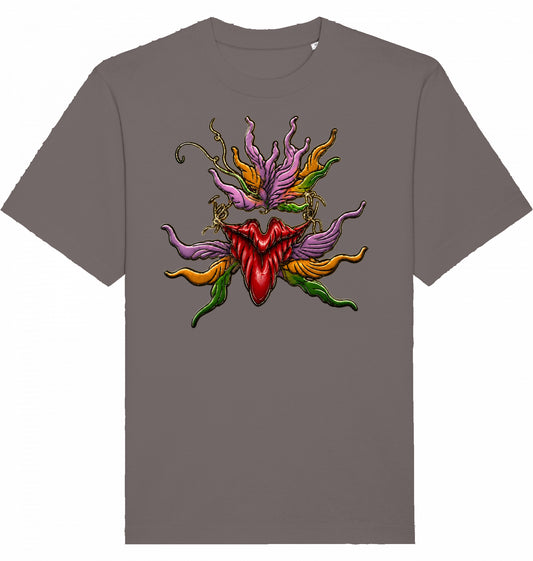 Luxury Lip Floral Heavyweight Unisex T-Shirt | J’LŶA