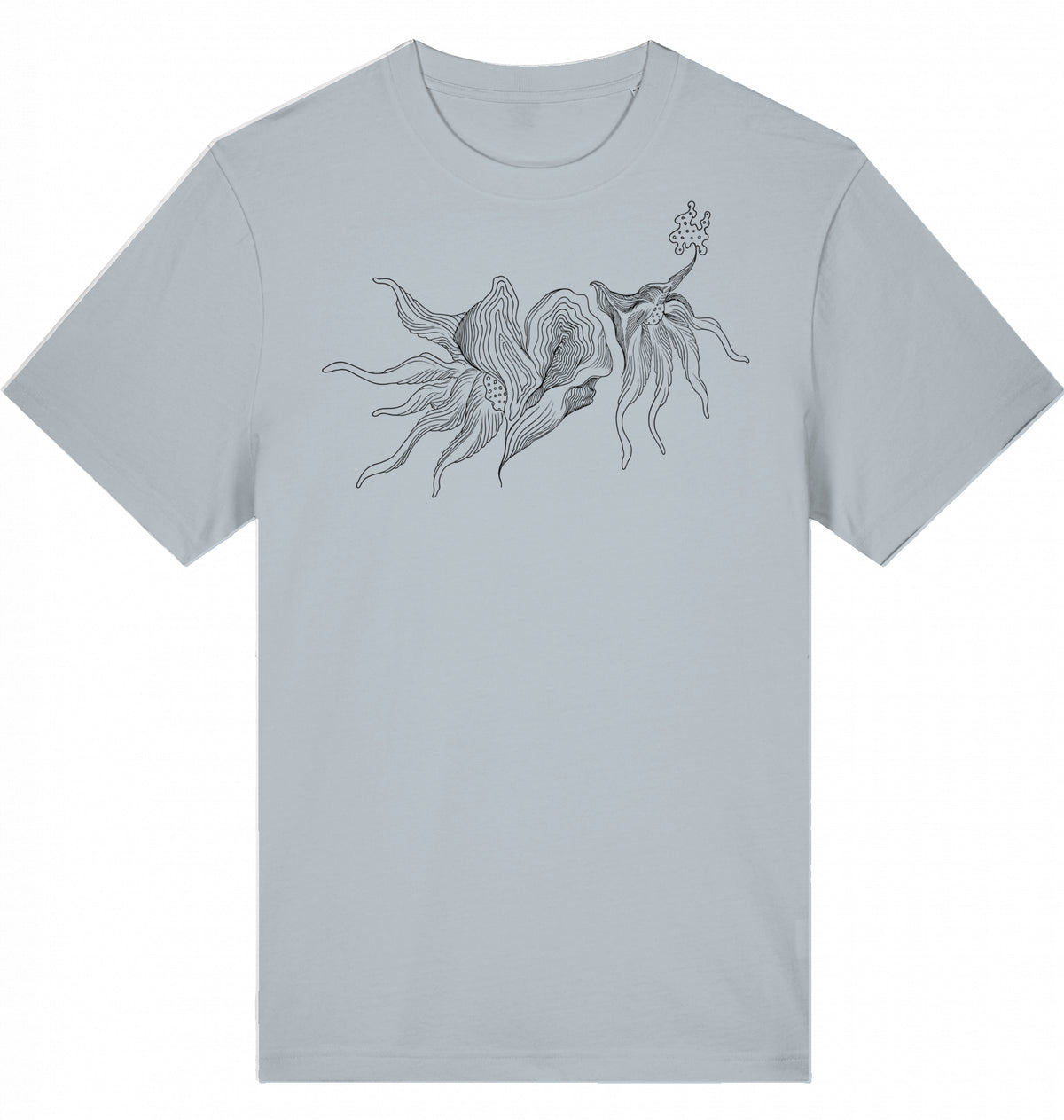 Hearts Outlines | Relaxed Unisex T-Shirt