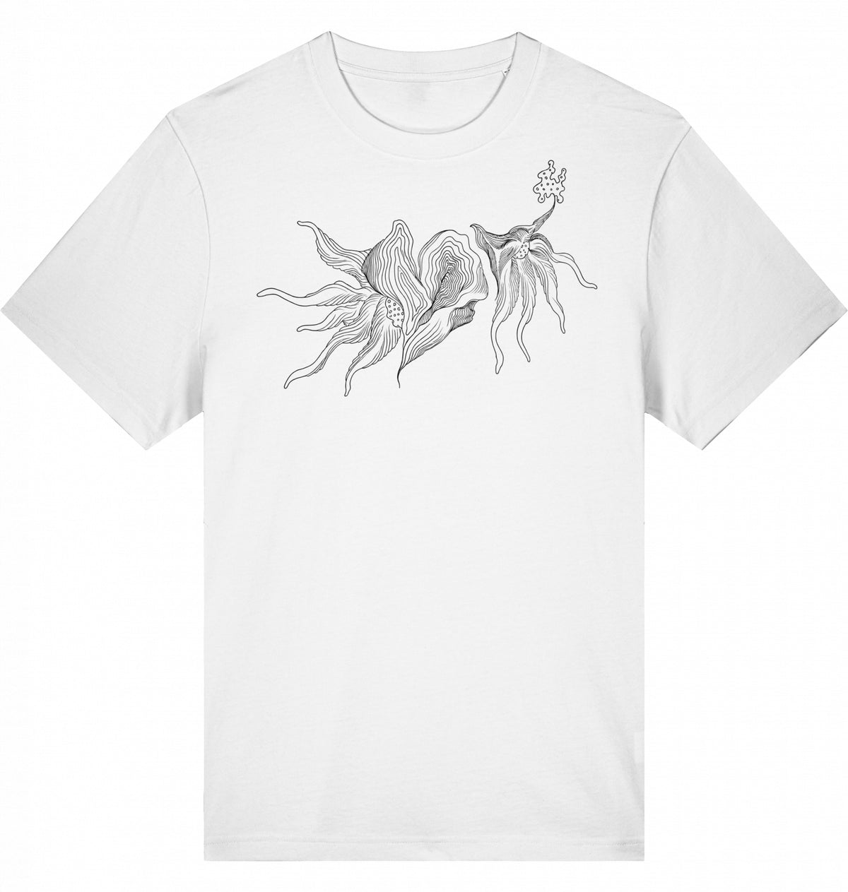 Hearts Outlines | Relaxed Unisex T-Shirt