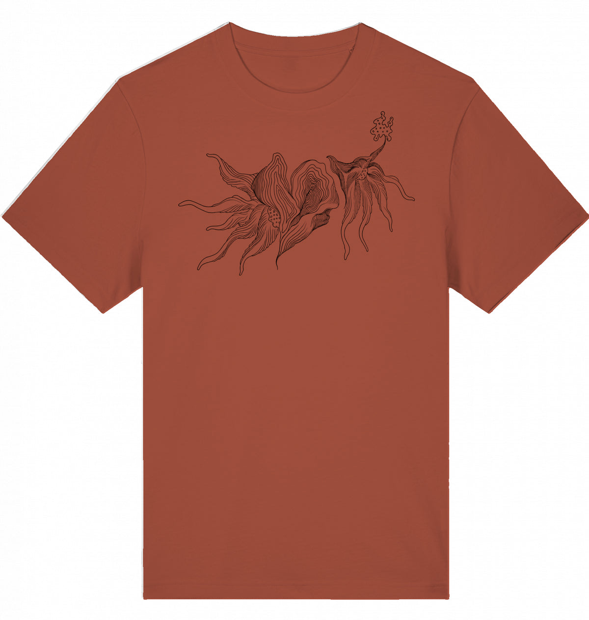 Hearts Outlines | Relaxed Unisex T-Shirt