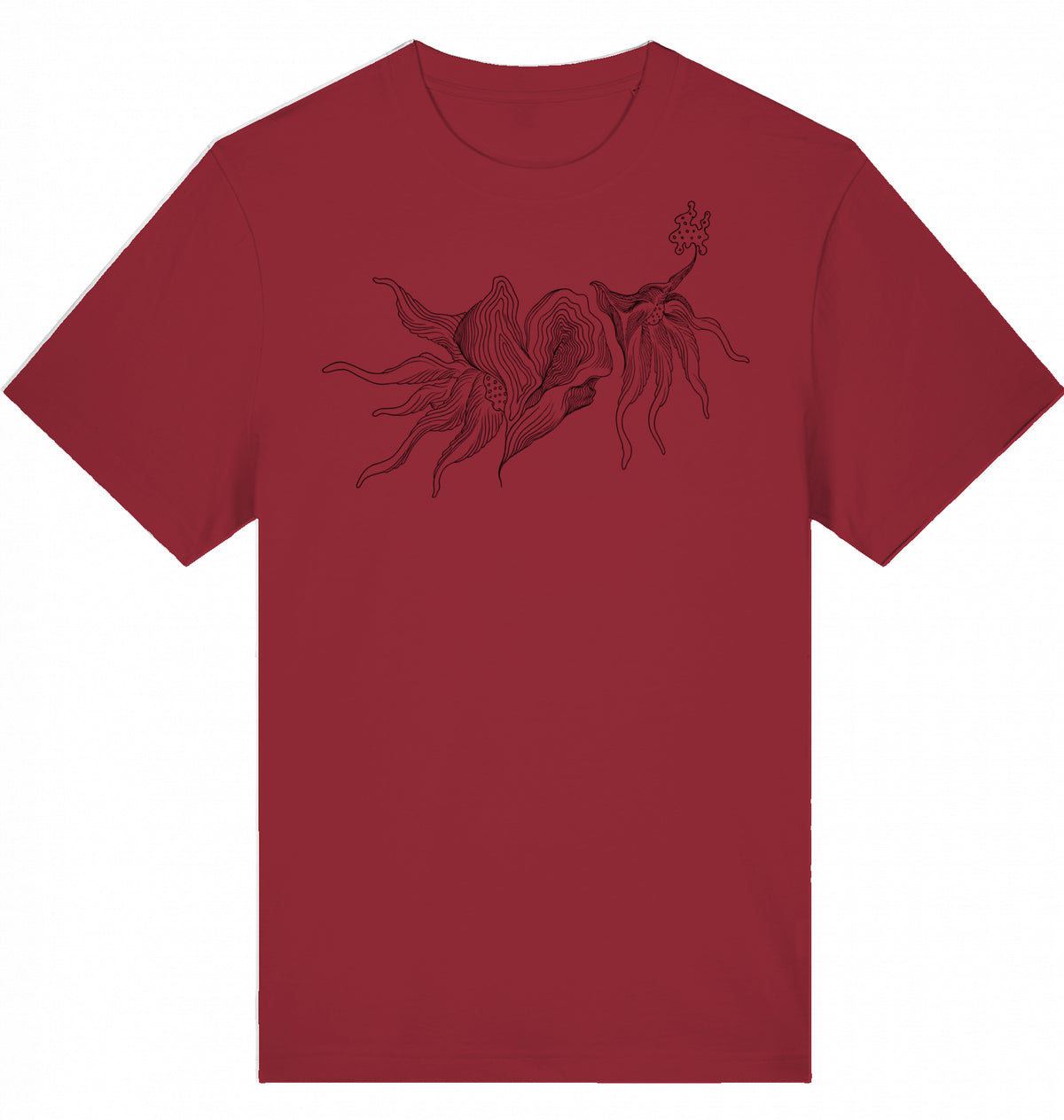 Hearts Outlines | Relaxed Unisex T-Shirt