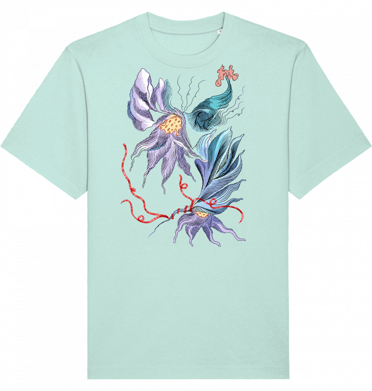 Floral 4 Heavyweight Unisex-T-Shirt | J'LŶA