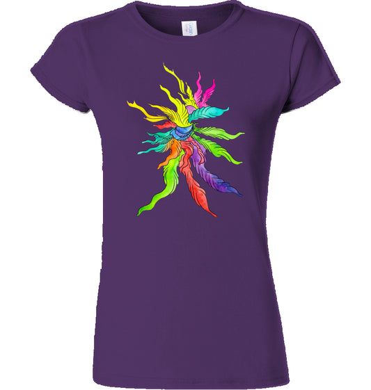 Sea Floral T-Shirt aus Baumwolle